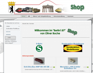 Berlin in 1:87 Onlineshop